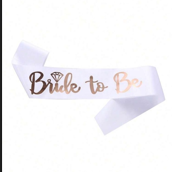 Bride embroidered lettering robe nwt belted satin various sizes nwt - Picture 10 of 11